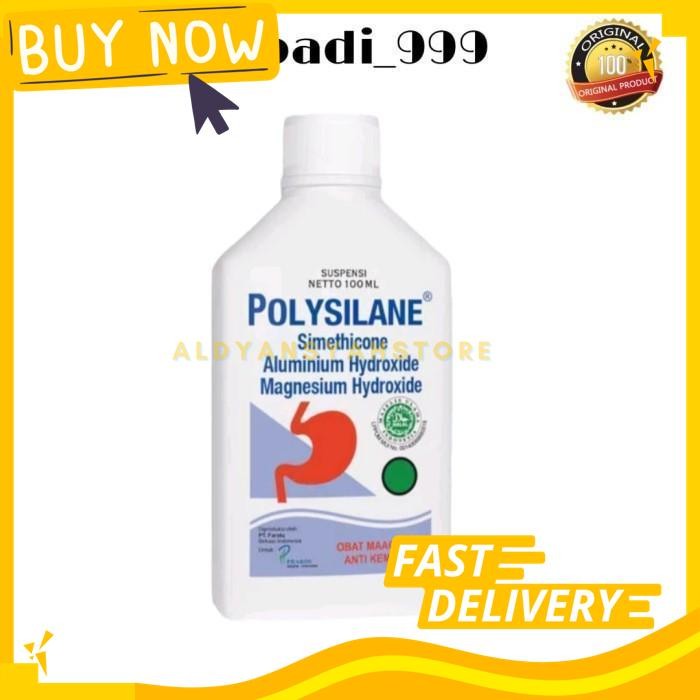 

ALDYANSYAH STORE POLYSILANE [ OBAT MAAG , MUAL DAN NYERI LAMBUNG ISI 100ML ] PRODUK PILIHAN!!