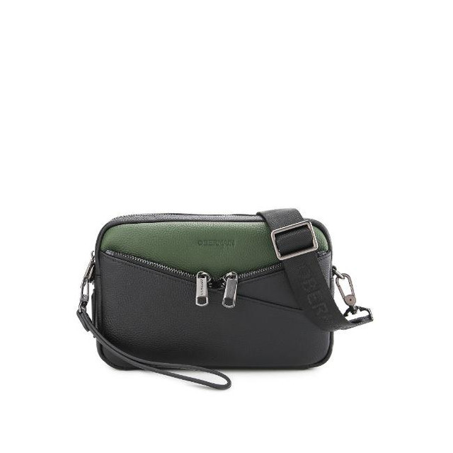 Obermain Tas Pria JERIC CLUTCH-L Black OBC1111BK