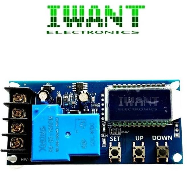 MODUL CHARGER AKI DIGITAL LCD DISPLAY OTOMATIS CUT OFF 30A XY-L30A 2310T