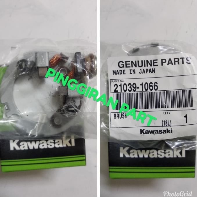 Areng Dinamo Starter Stater Carbon Brush Ninja 250 Karbu Original