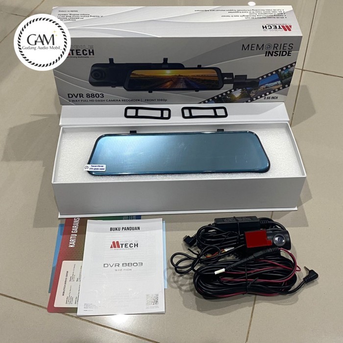 DASH CAMERA RECORDER MTECH DVR-8803 / TV KACA SPION DVR