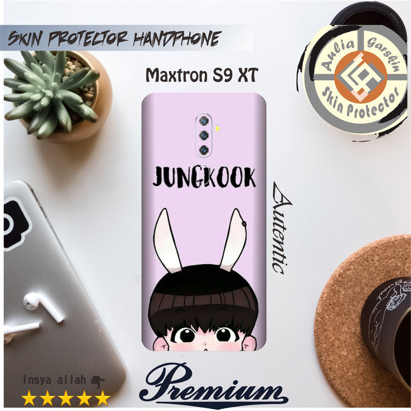 *2Piece* Maxtron S9 Xt Garskin Stiker Casing Custom Bebas Dan Bayar Ditempat