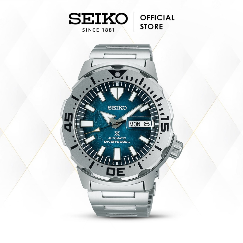 Seiko Prospex Monster SRPH75 SRPH75K1 Automatic Divers Stainless Original
