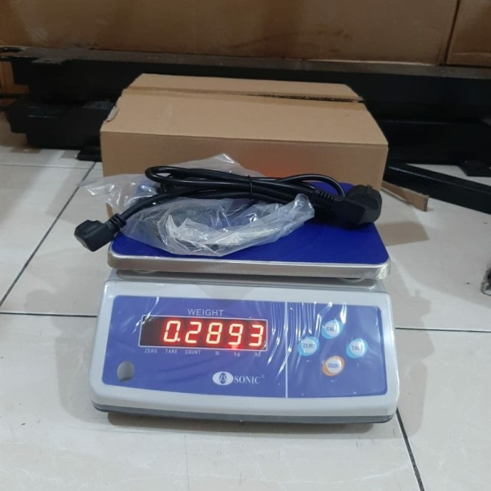 Terbaru Timbangan Dapur Digital Cap 30Kg Sonic ACS-RS