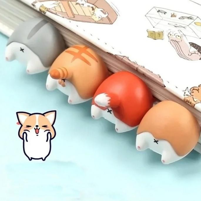 

PENANDA BUKU KARTUN FUNNY 3D CAT BOOKMARK KUCING CUTE LUCU PEMBATAS BUKU UNIK IMUT ANIMALS BOOKMARK 2410T