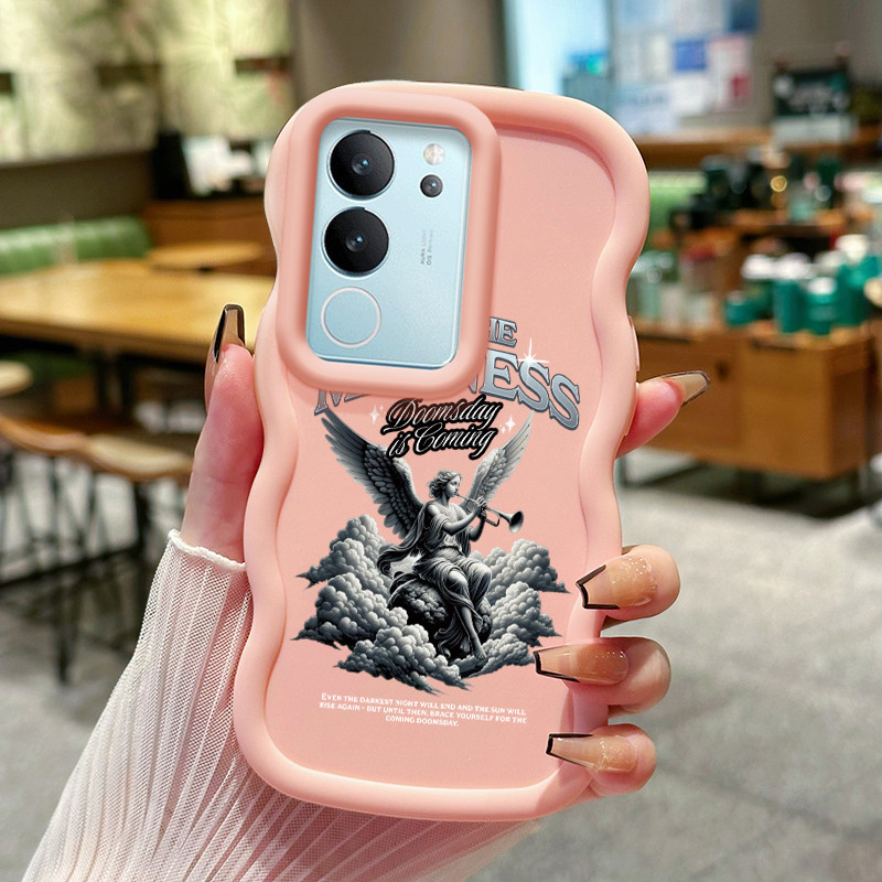 Casing Hp Untuk VIVO V29 5G V29 Pro 5G V30 5G V30 Pro 5G Case Casing Softcase Patung Liberty HP Kesi