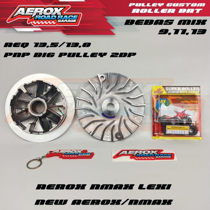 READY Pulley cvt automatic99 + Roller 9gram Nmax aerox aerox155 perfomance