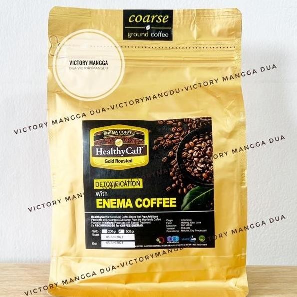 

Healthy Caff Kopi Enema Organik 1Kg Detox Liver Anti Kanker Cuci Usus