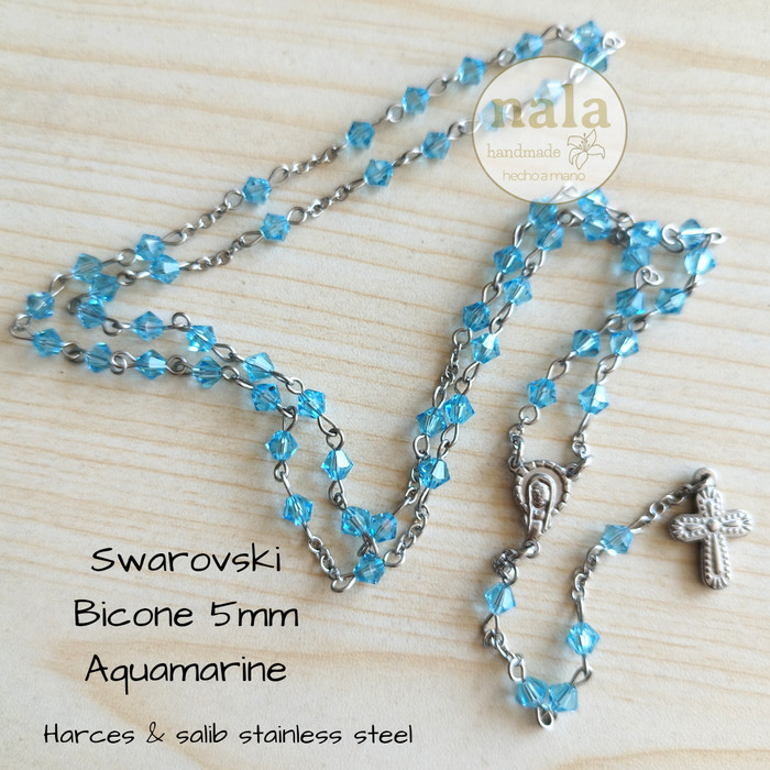 Rosario Swarovski Bicone 5Mm