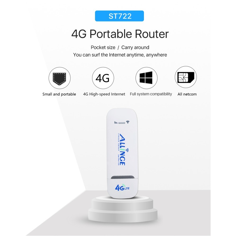 TERBARU Modem USB Wifi 4G ALL Network Operator Bonus kartu Smartfren/Axis /im3