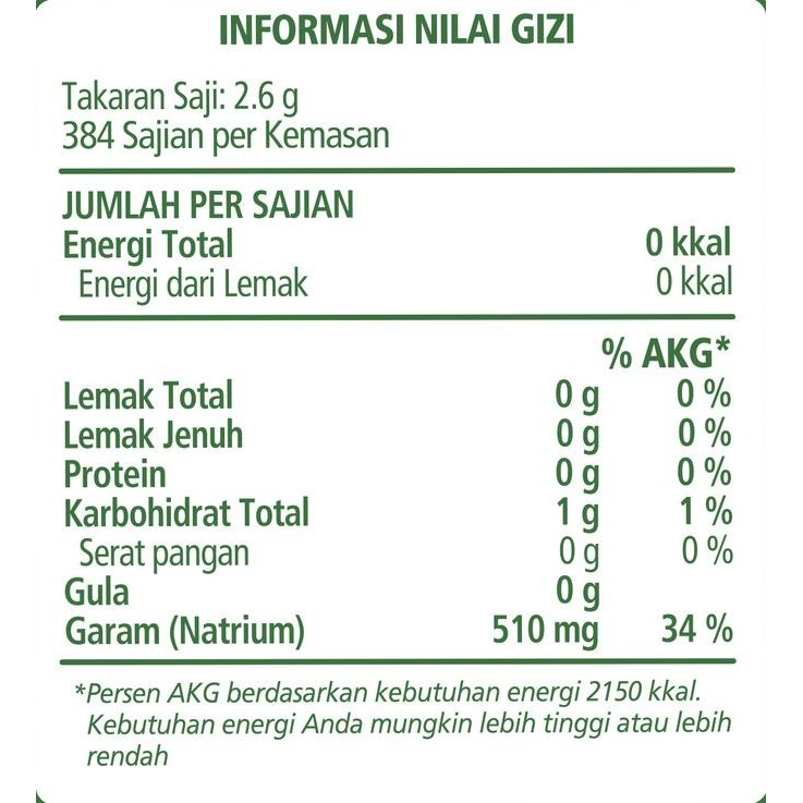 

Knorr Bumbu Rasa Sapi 1Kg Original Dan Terpercaya