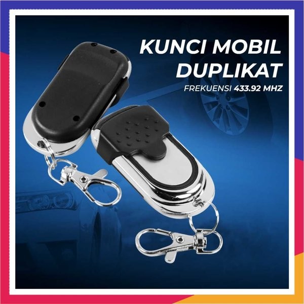 Remot Kontrol Wireless Duplikat Kunci Mobil 433.92MHz *
