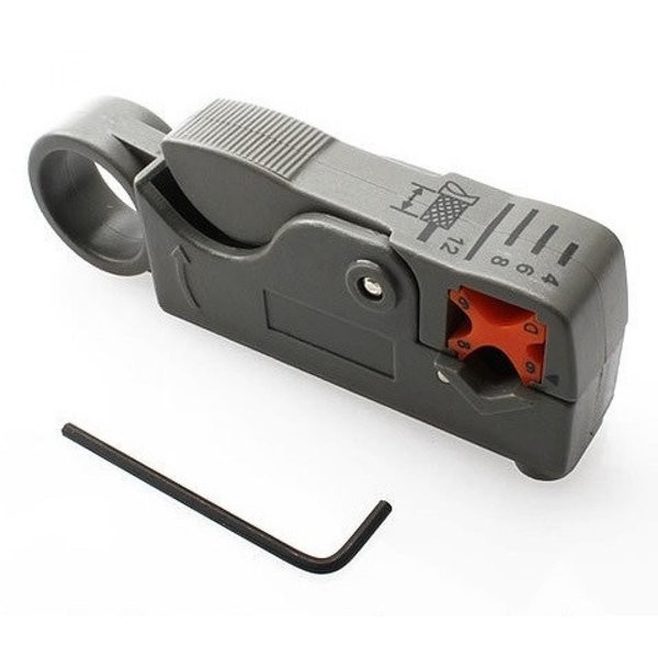 Pemotong kabel coaxial Rotary Coaxial Cable Stripper Cutter - RG58 *