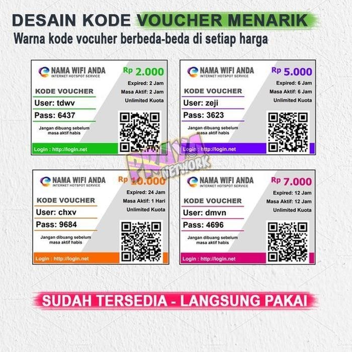 TERBARU Paket Usaha Hotspot RT RW NET Billing Voucher Wifi