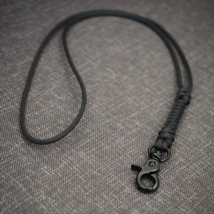 

BISA TERMIN! Paracordistic lanyard paracord premium o ring card holder