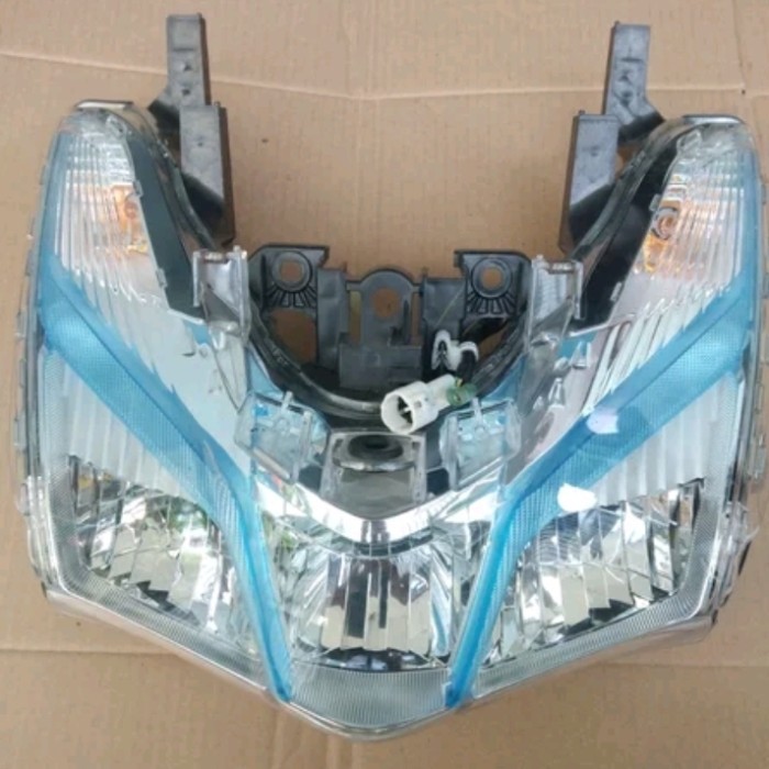 {Bekas} head lamp reflektor lampu depan yamaha lexi original copotan Diskon