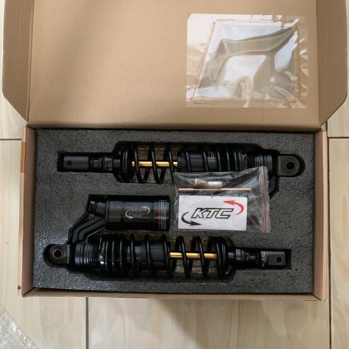 {Bekas} SHOCK BREAKER KTC TIPE EXTREM HONDA PCX 150 UKURAN 350 MM HITAM Limited