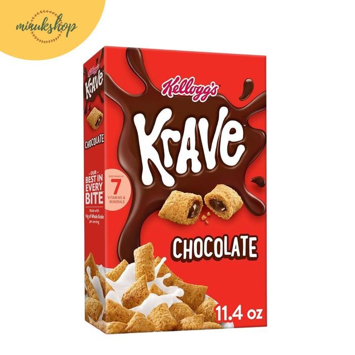 

Kelloggs Krave Chocolate 323 gram - Cereal Import Kualitas Terbaik