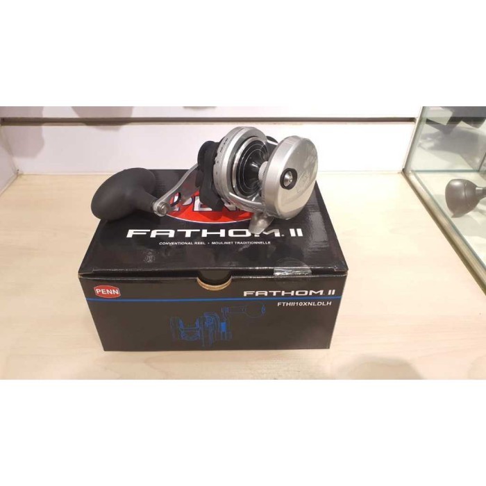 PENN FATHOM II FTHII10XNLDLH HANDLE KIRI REEL OVERHEAD FULL METAL BODY