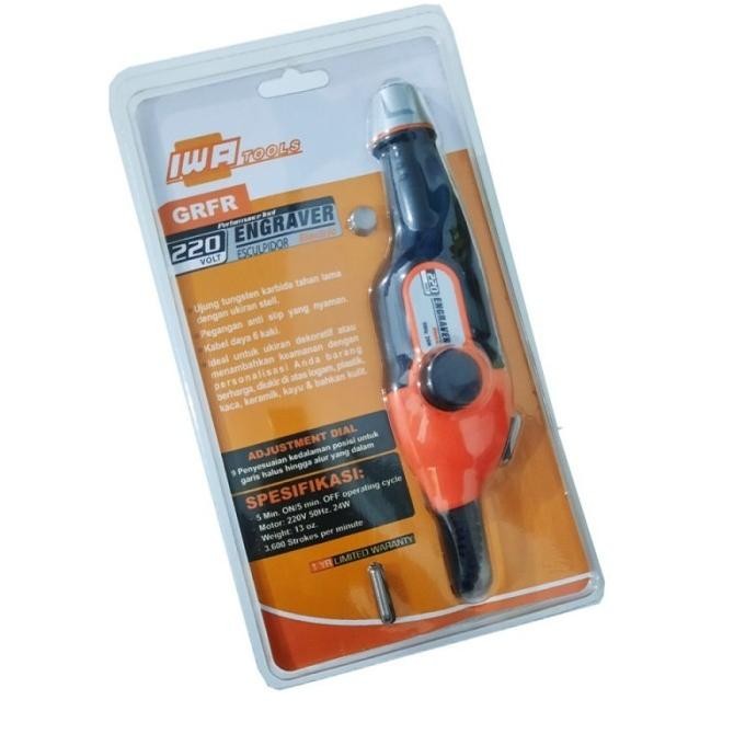Alat Ukir Grafir Listrik Iwa Tools Besi Kayu Keramik Electric Engraver [terbaik]