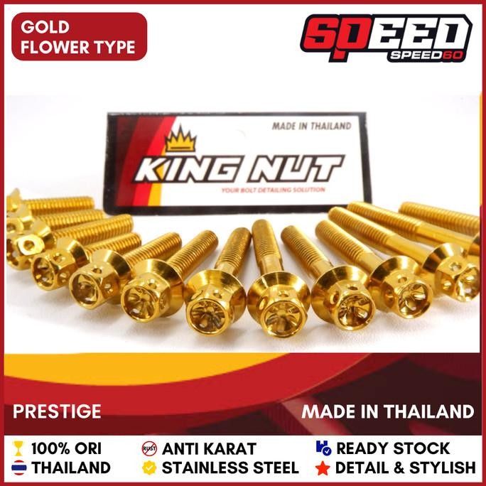 Produk Tersedia Baut Tutup Oli Gardan Vario 125 150 Probolt Thailand Gold Blue
