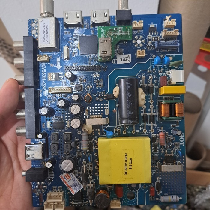 MB - MAINBOARD - MOTHERBOARD - MESIN TV POLYTRON PLD32AD1508 32AD1508