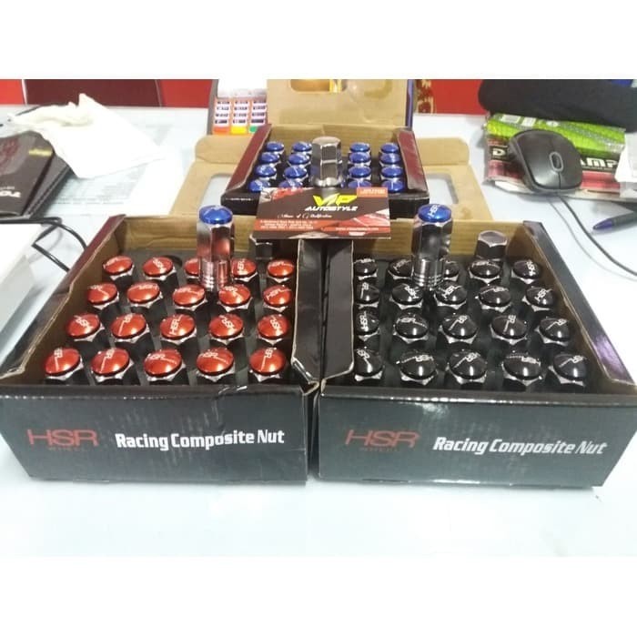 MUR RODA RACING MUR VARIASI MURAH UNTUK SEMUA JENIS MOBIL BAUT LUGNUT