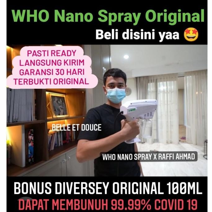 Nano Steam Gun Disinfectant Spray Garansi 1 Bulan