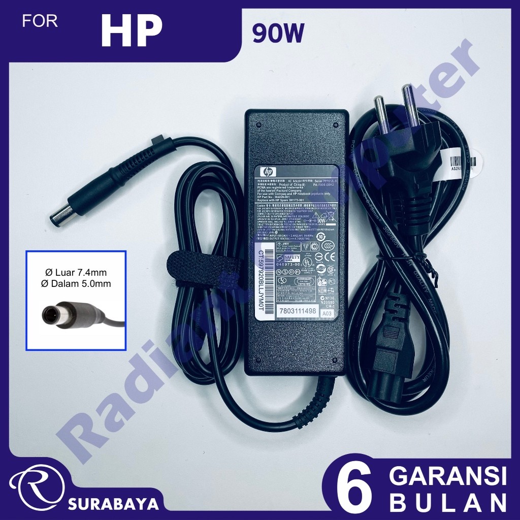 Adaptor Charger HP Elitebook 8560W, 8560