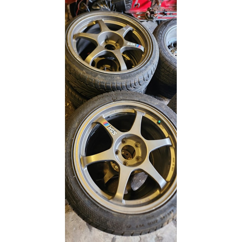 VELG SSR TYPE C R18 ORI BONUS BAN TUA MASIH TEBAL