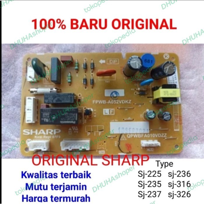 TER(ANYAR) MODUL KULKAS SHARP 2 PINTU KIREI SERIES