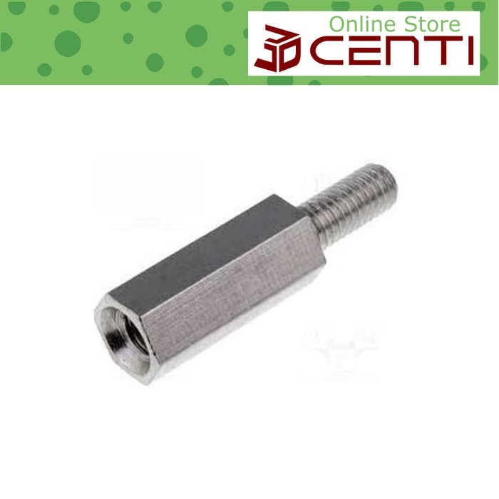 Spacer baut PCB 4mm M4 6mm 10mm 15mm 20mm 25mm M4 Hex Screw kunci 6