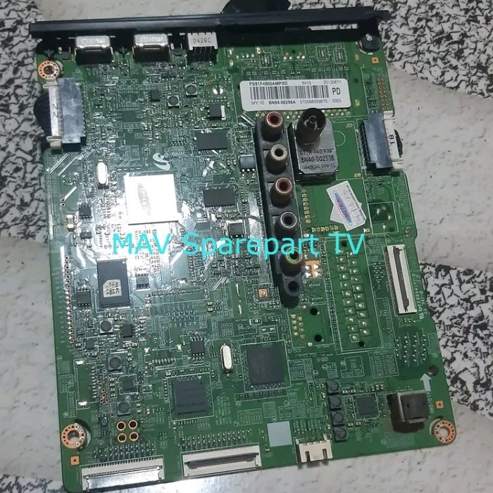 MB MAINBOARD MOTHERBOARD MOBO MESIN TV PLASMA SAMSUNG PS51F4500AM
