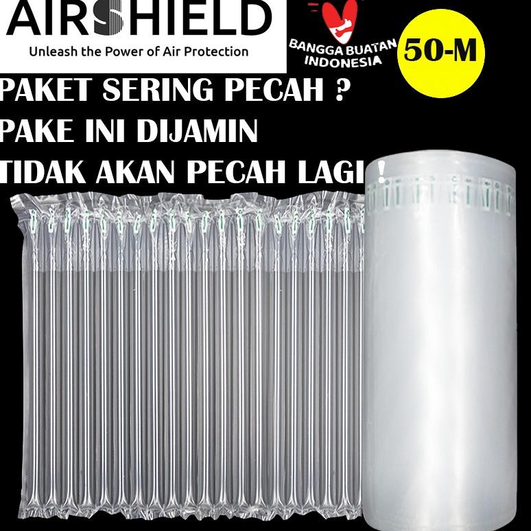 

XCT-2328 Inflatable Air Bubble Cushion Wrap AirShield 50m Tinggi Super Tebal Berkualitas