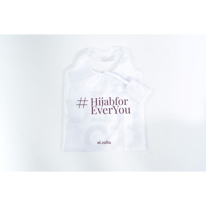 Totebag Polos Elzatta Foldable Bag Tas Belanja Premium Goodie Bag