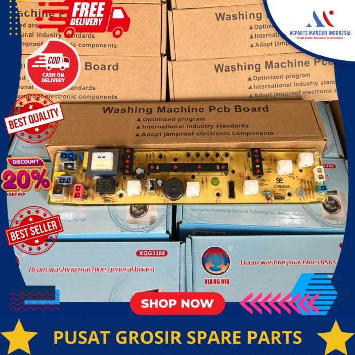 Modul mesin cuci sharp ES-F800T-BL