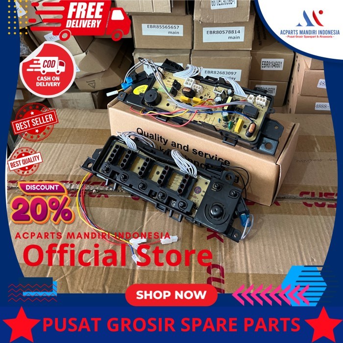 MODUL PCB MESIN CUCI TOSHIBA AW-A880SN,AW-E800SN