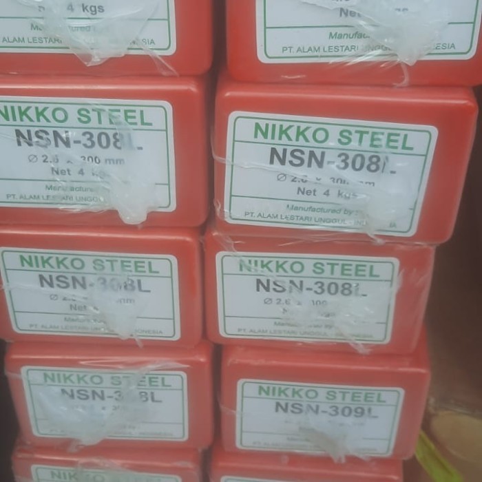 Promo Kawat Las Stainless Nsn-308 Nsn-308L Nikko Steel 2.6Mm E308-16