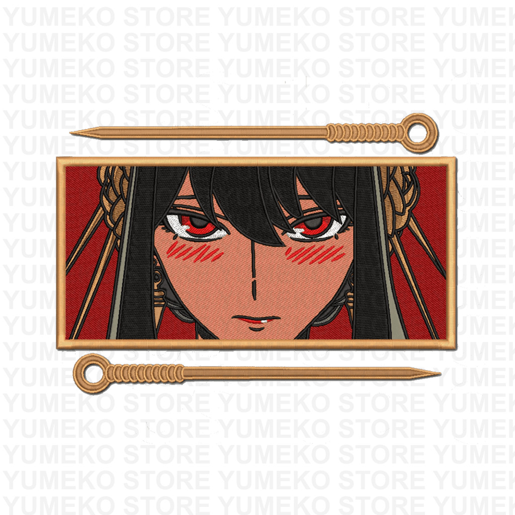 Kaos Bordir Anime - Yor Forger | Spy X Family