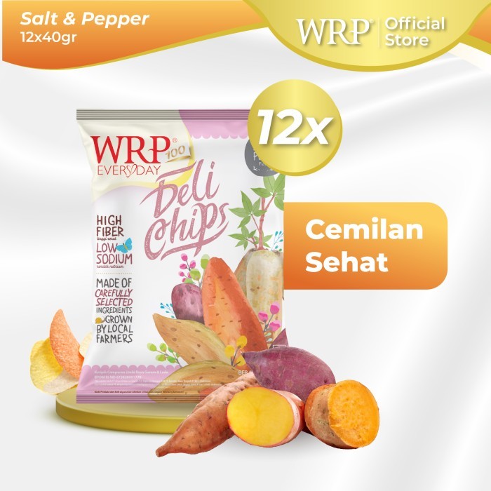 

JUAL RUGI! WRP Delichips MIx Roots 40g - Bundle 12