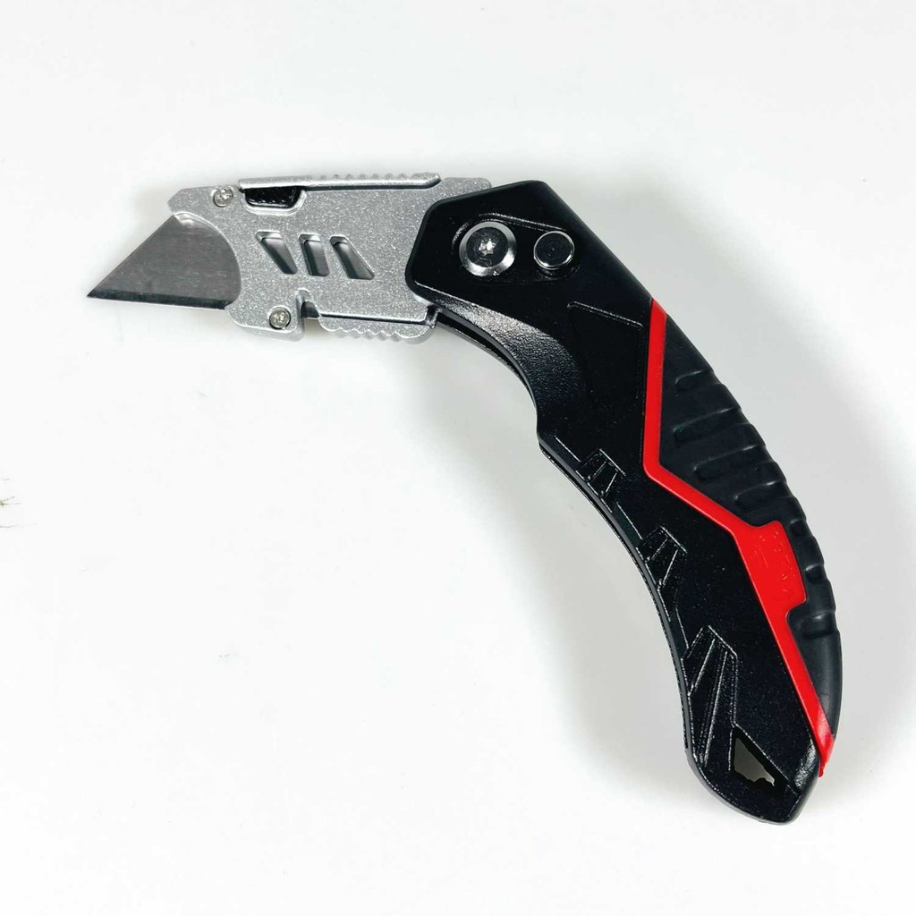 

AIRAJ Pisau Cutter Lipat Folding Utility Knife Angle Adjustable 18mm - 1358