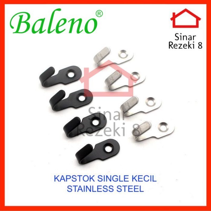 Laci - Kapstok Stainless Gantungan Baju Dinding Tembok Cantolan Kunci Hook