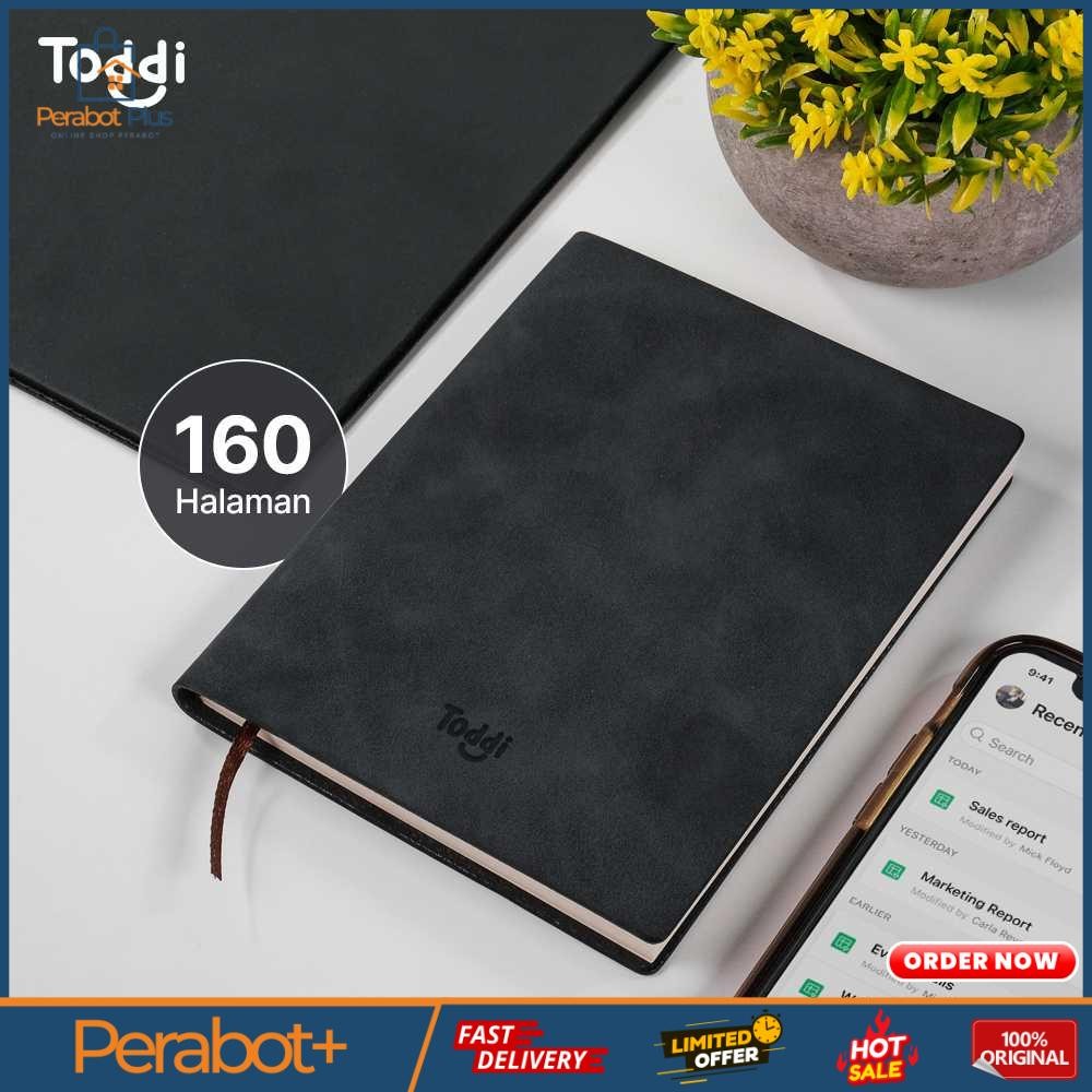 

Buku Jurnal Hardcover Notebook Diary 68GSM 160 Lembar Grid - 173