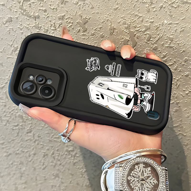 Casing Hp Realme C31 Case Casing HP Kesing Robot penutup pelindung silikon cangkang canggih trendi S