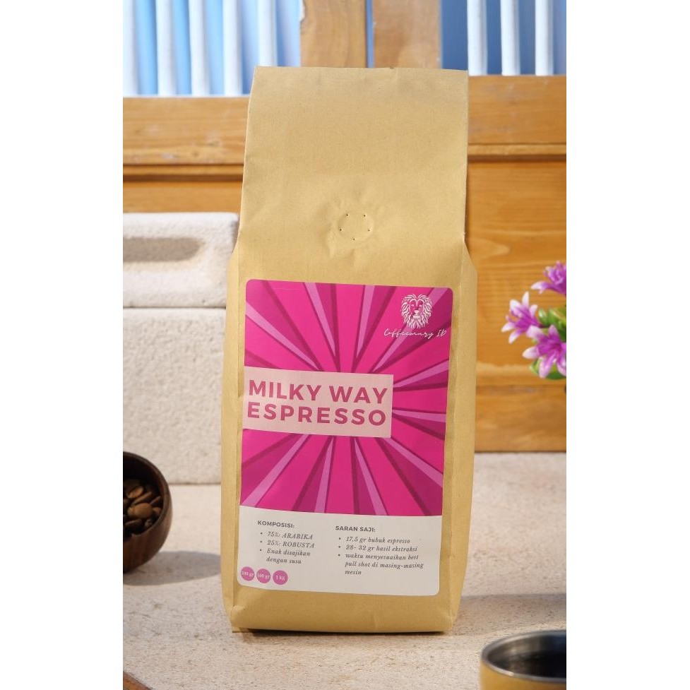 

Espresso | Kopi Susu | Bla | 75% Arabika 25% Robusta | Roasted Bean