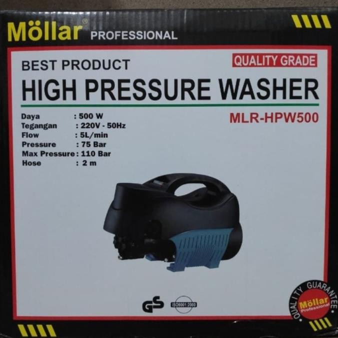 Mollar Hpw 500 Jet Cleaner Motor Induksi Steam Motor Mobil