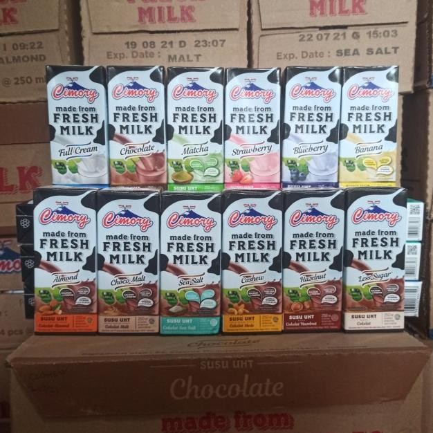 1 Dus Susu Cimory Uht Fresh Lk 250 Ml