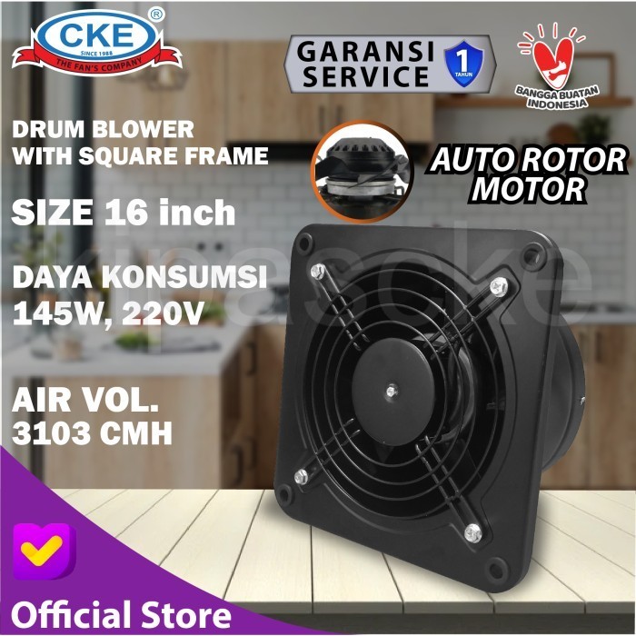 newstok Exhaust Fan Dinding 16 Inch Exhaust Fan Plafon 16 Inch Blower 16 Inch