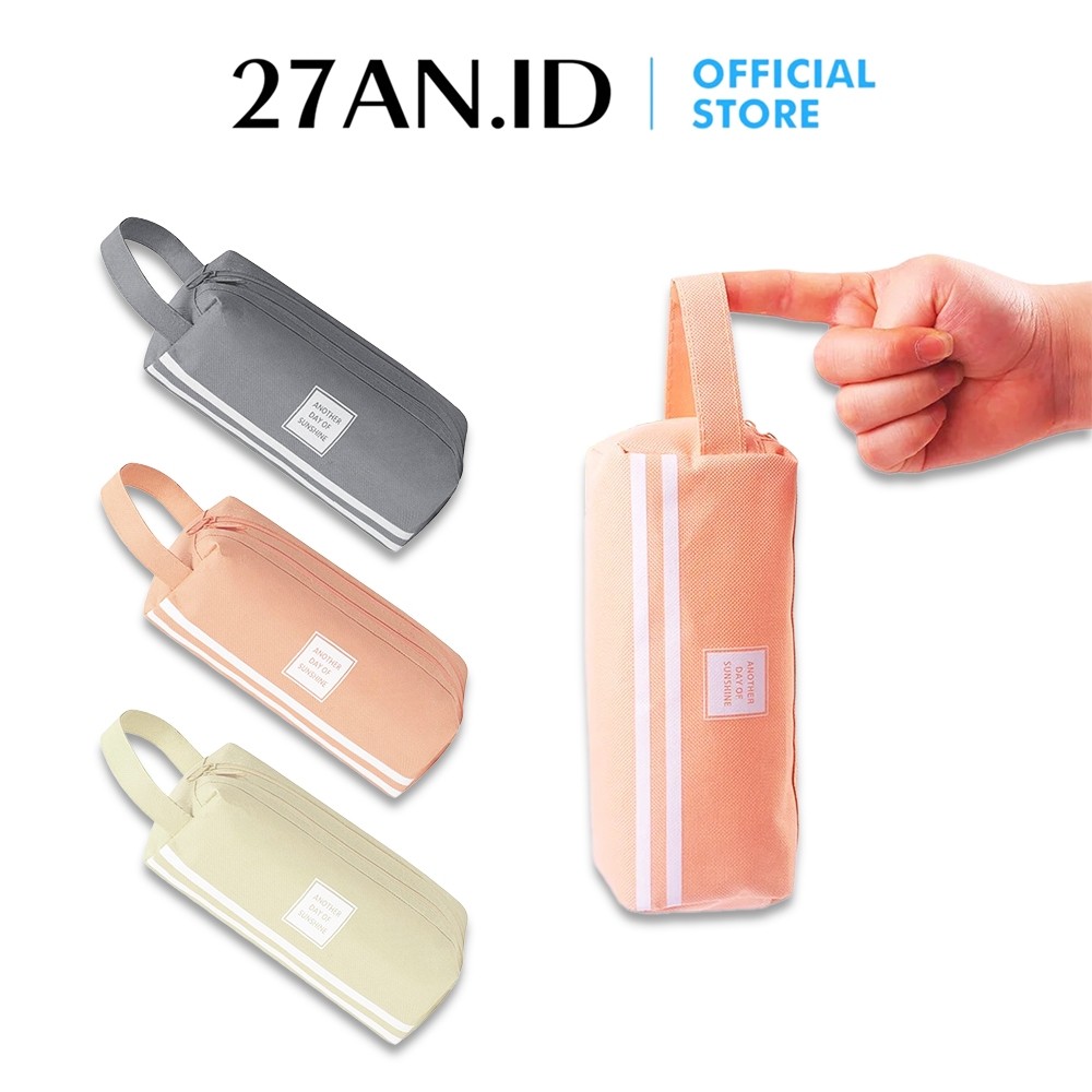 

MURAH ( 27AN.ID ) KOTAK PENSIL H561 DAN STATIONERY DUAL ZIPPER H561 DOMPET PENSIL 2 POUCH / DOMPET