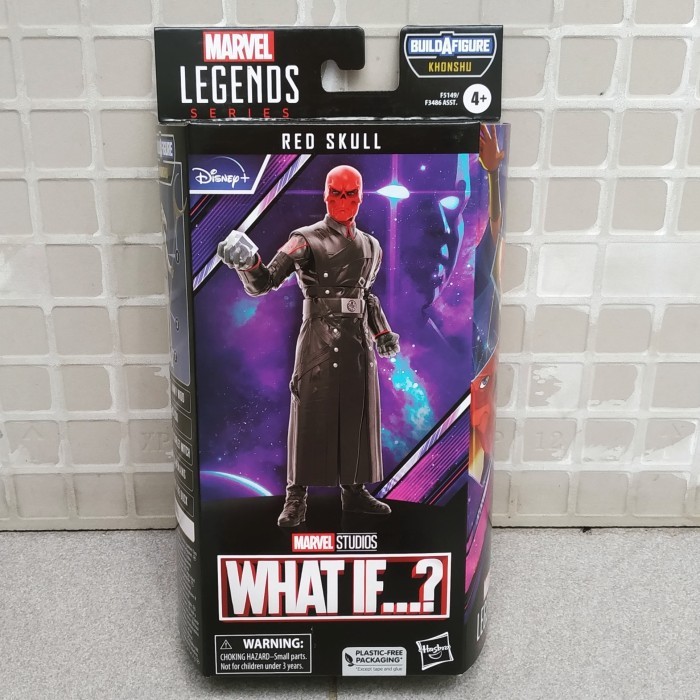 HASBRO MARVEL LEGENDS WHAT IF RED SKULL TANPA BAF KHONSHU